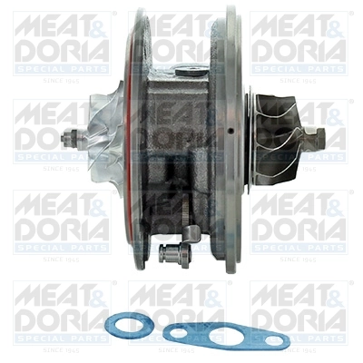 Core assembly, turbocharger